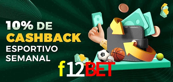 10% de bônus de cashback na f12bet